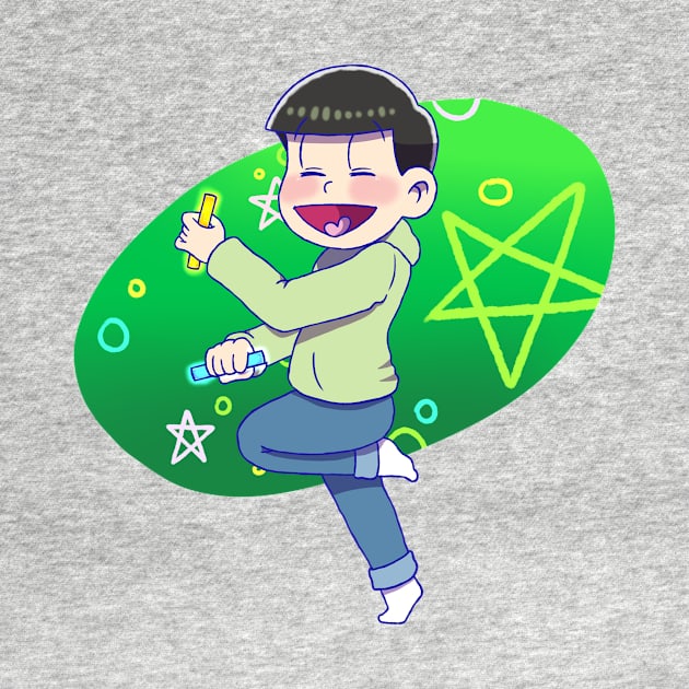 Osomatsu-san : Chibi Choromatsu by UndertaleSquirrel